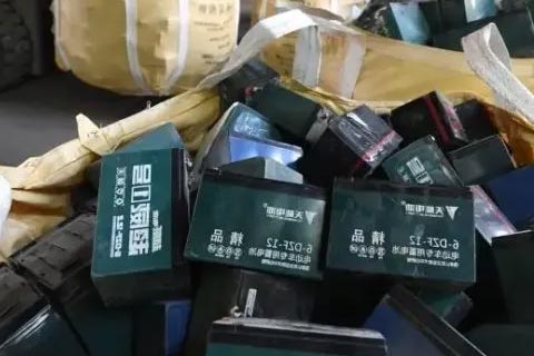 鹤岗正规公司上门回收叉车蓄电池|Panasonic松下汽车电池回收
